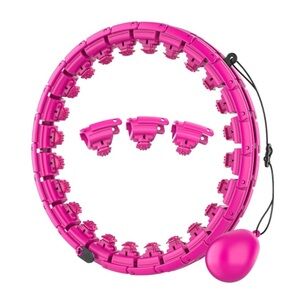 Adjustable Weighted Fitness Hoop